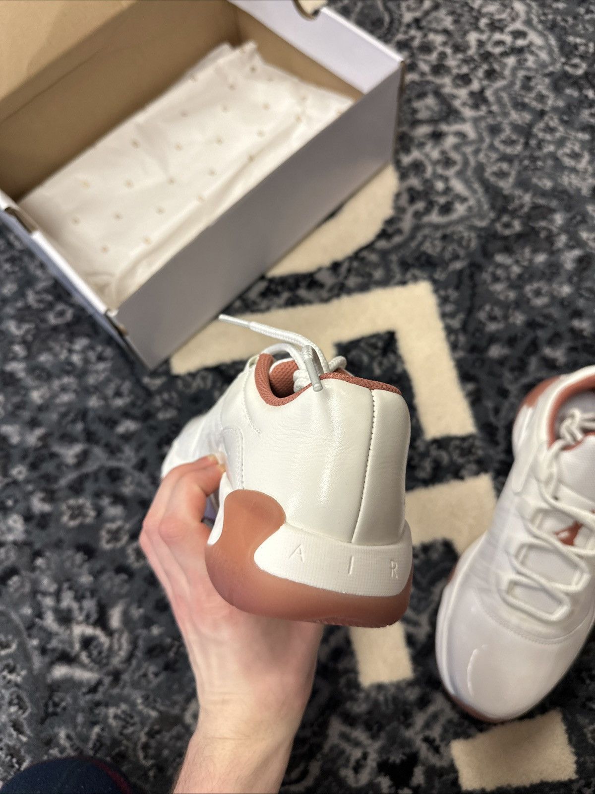 Nike Size 9.5W which is 8 mens - Jordan 11 low CMFT White Size US 8 / EU 41 - 4 Thumbnail
