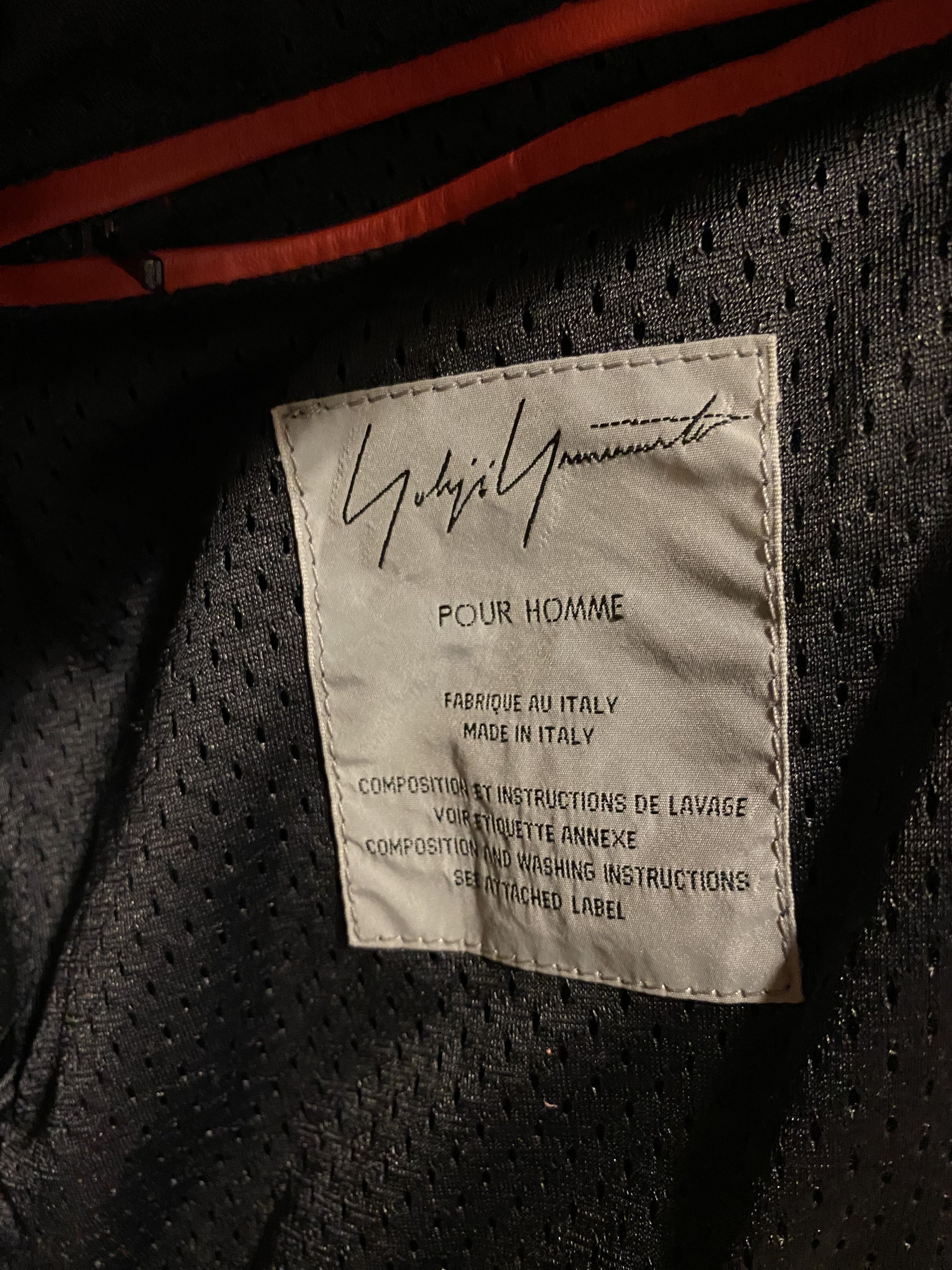 Yohji Yamamoto Yohji Yamamoto x Dainese 7 Leather Jacket Size US M / EU 48-50 / 2 - 4 Thumbnail
