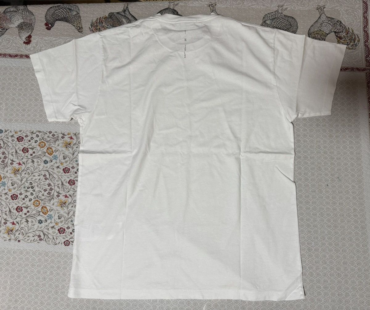 Stone Island Stone Island Paint Splatter Embroidered Chest Logo White Tee Size US XXL / EU 58 / 5 - 11 Thumbnail