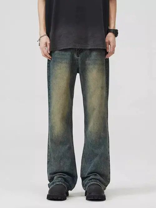 VIBE American oversize retro loose washed distressed baggy jeans Size US 32 / EU 48 - 1 Thumbnail