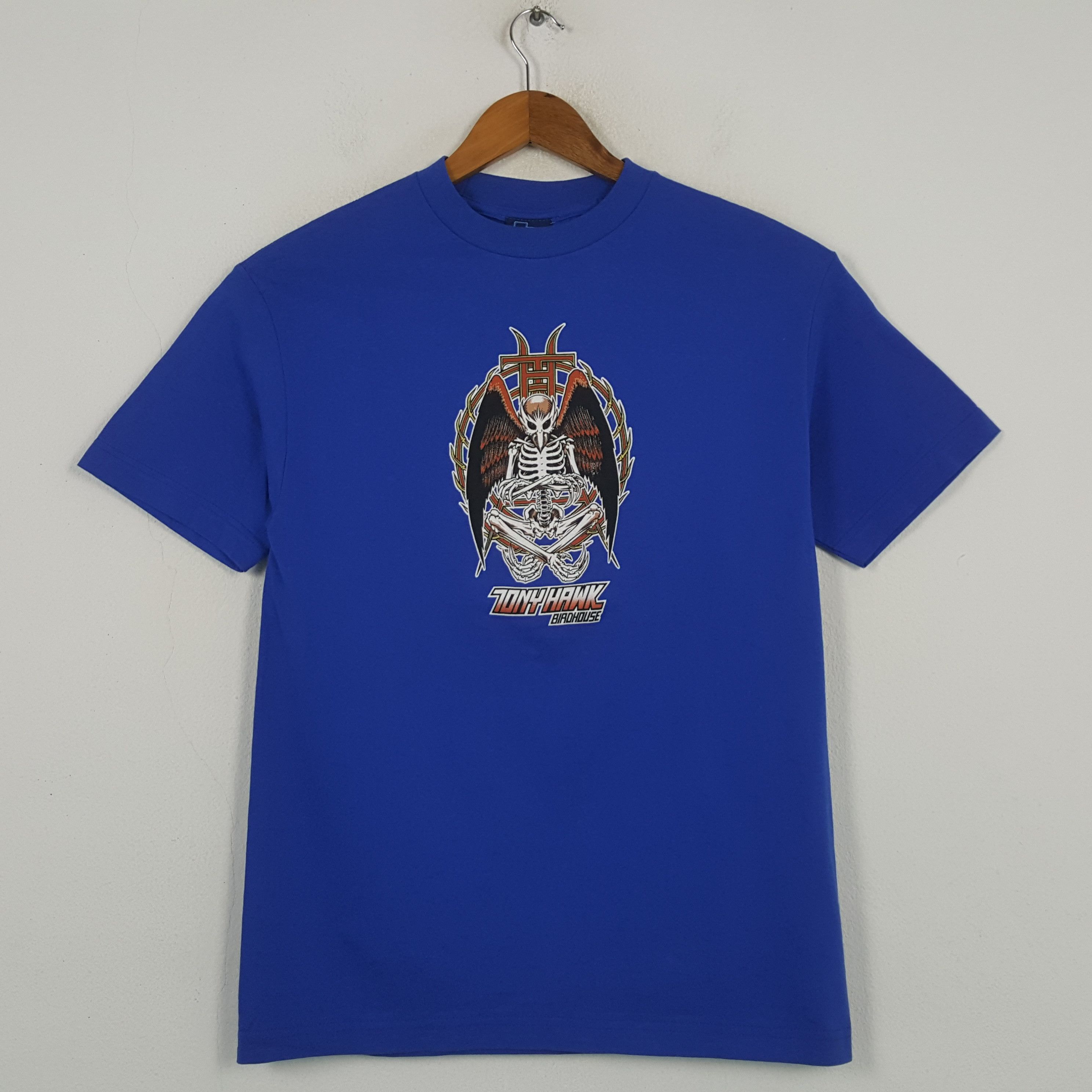 Vintage Vintage BIRDHOUSE TONY HAWK Skateboard Brand T-shirt 31 Size US M / EU 48-50 / 2 - 1 Thumbnail