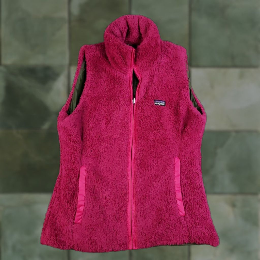 Patagonia Patagonia Vest Womens Small Pink Fleece Full Zip Pockets Los Gatos Outdoor Winter 90s Mens Womens Size S / US 4 / IT 40 - 1 Thumbnail