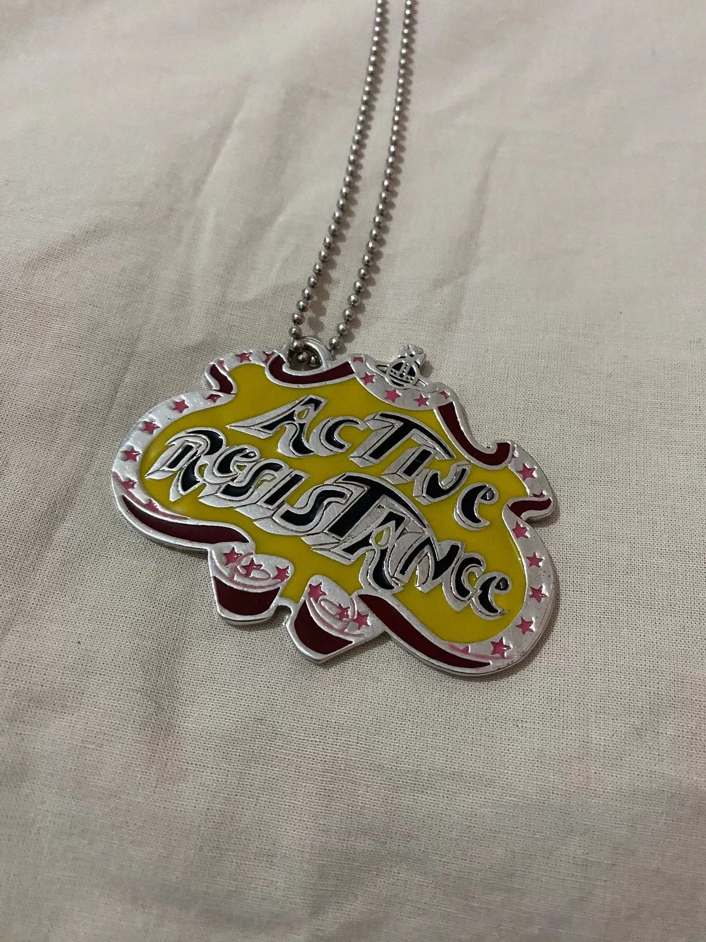 Vivienne Westwood Vivienne Westwood Vintage Ar Military Tag Necklace. Size ONE SIZE - 1 Thumbnail
