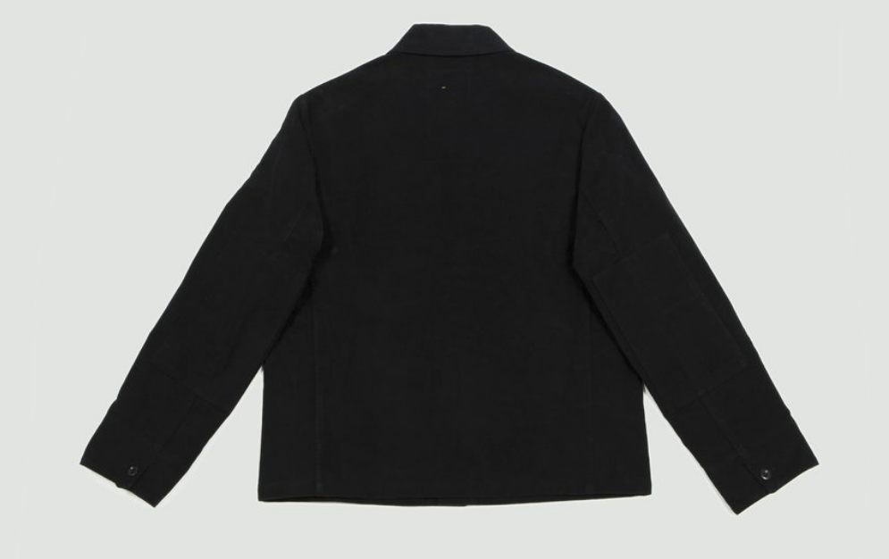 Margaret Howell MHL 3 Button Heavy Moleskin Jacket - Black Size US XS / EU 42 / 0 - 2 Thumbnail