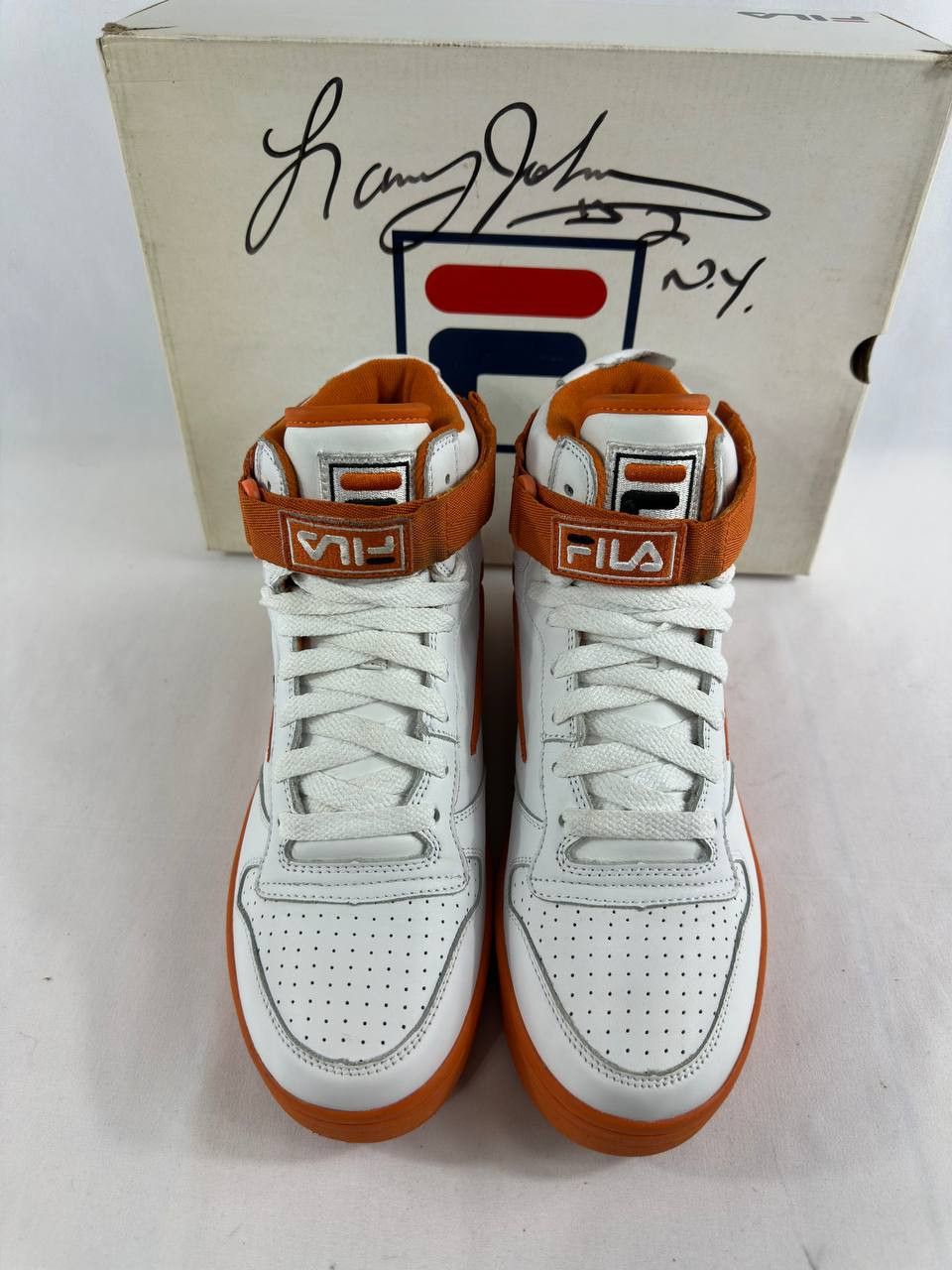 Fila FILA Packer Shoes FX-100 4-Point Play #40/100 Larry Johnson Size US 9 / EU 42 - 4 Thumbnail