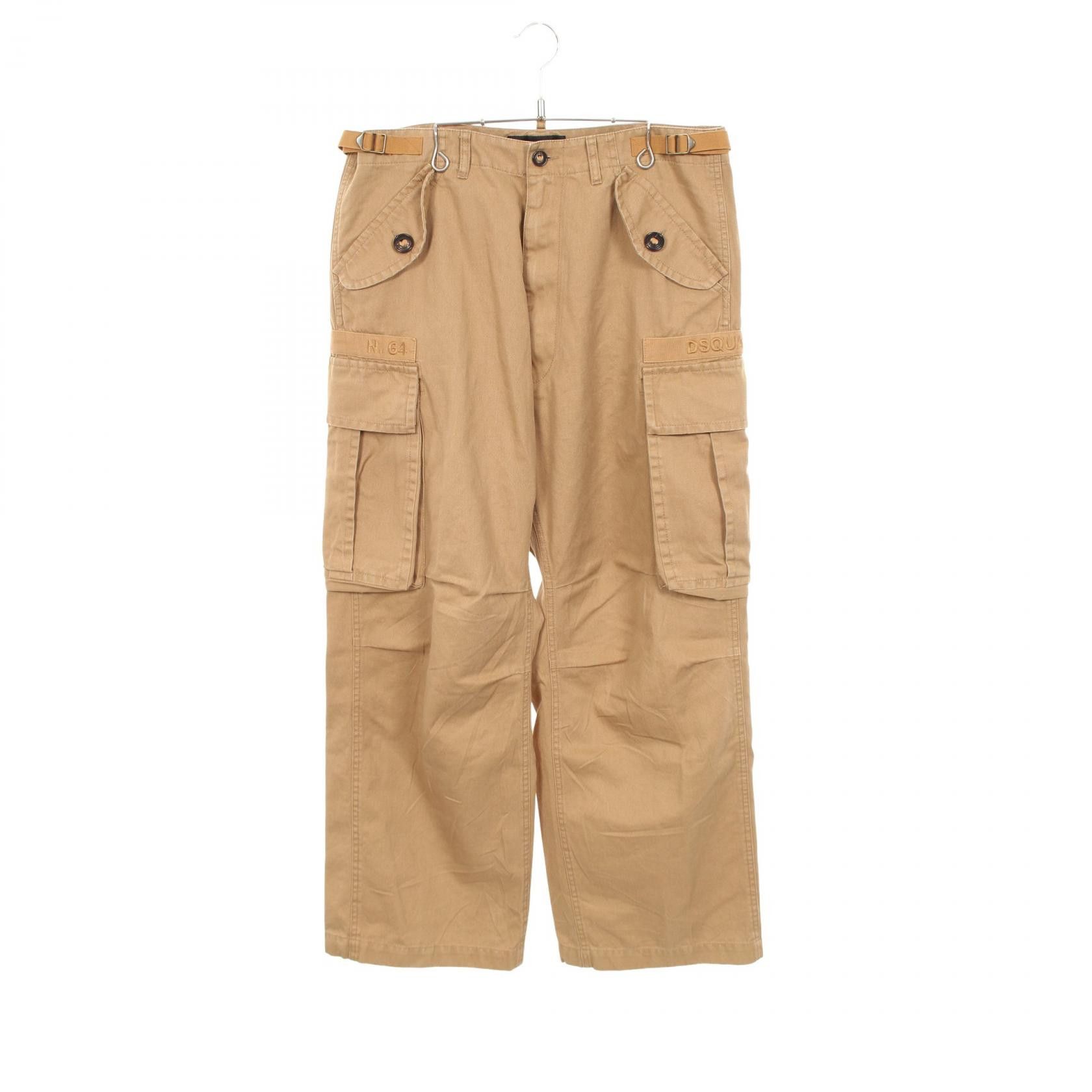Dsquared2 Dsquared2 DSQUARED2 Cotton Cargo Pants Textile Bottoms DUTY FREE for USA Size ONE SIZE - 1 Thumbnail