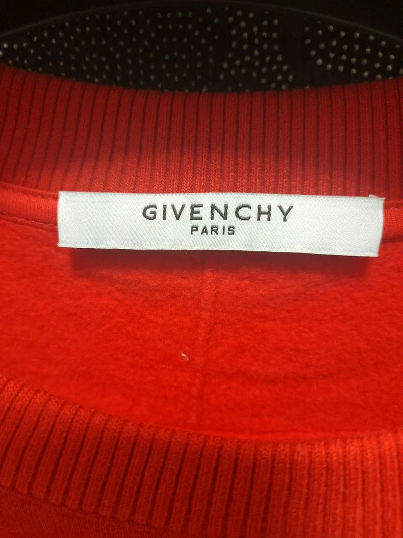 Givenchy Givenchy Winter Red Deer Hooded Sweatshirt with Fleece Lin Size US S / EU 44-46 / 1 - 4 Thumbnail