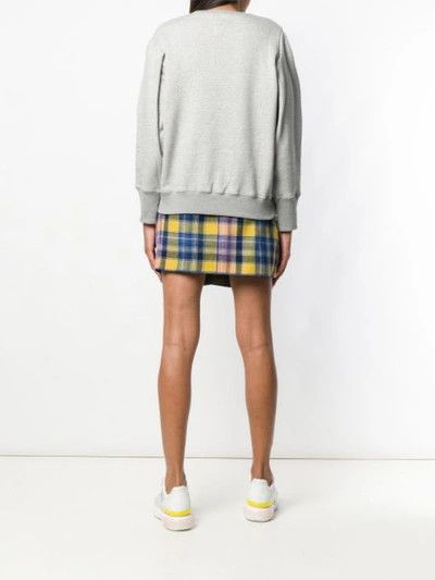 Facetasm o1mle0524 Round Neck Sweatshirt in Grey Size XL / US 12-14 / IT 48-50 - 3 Thumbnail