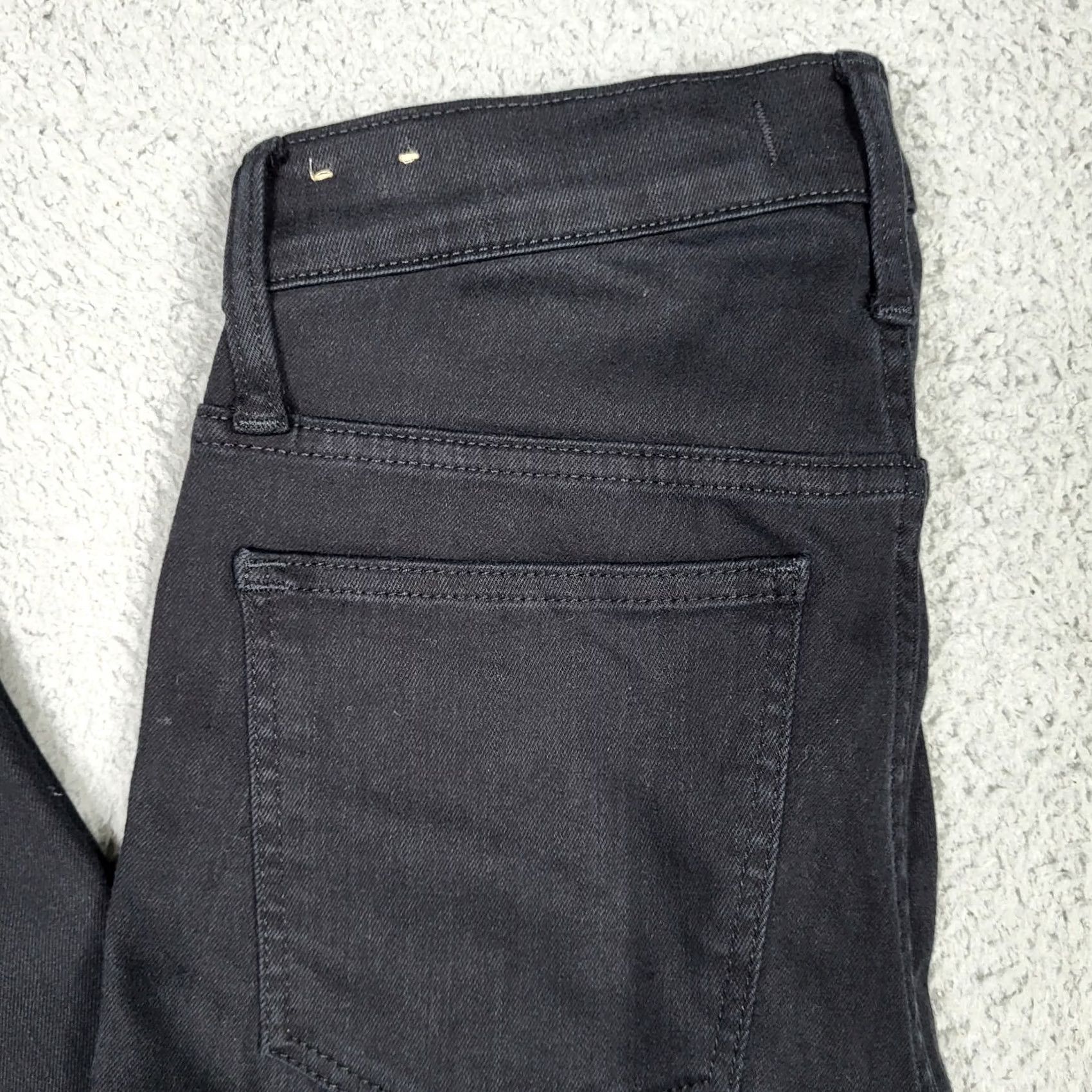 Madewell Madewell Black 9" MID-RISE Skinny Women's Casual Jeans Size 27 Size 27" / US 4 / IT 40 - 6 Thumbnail