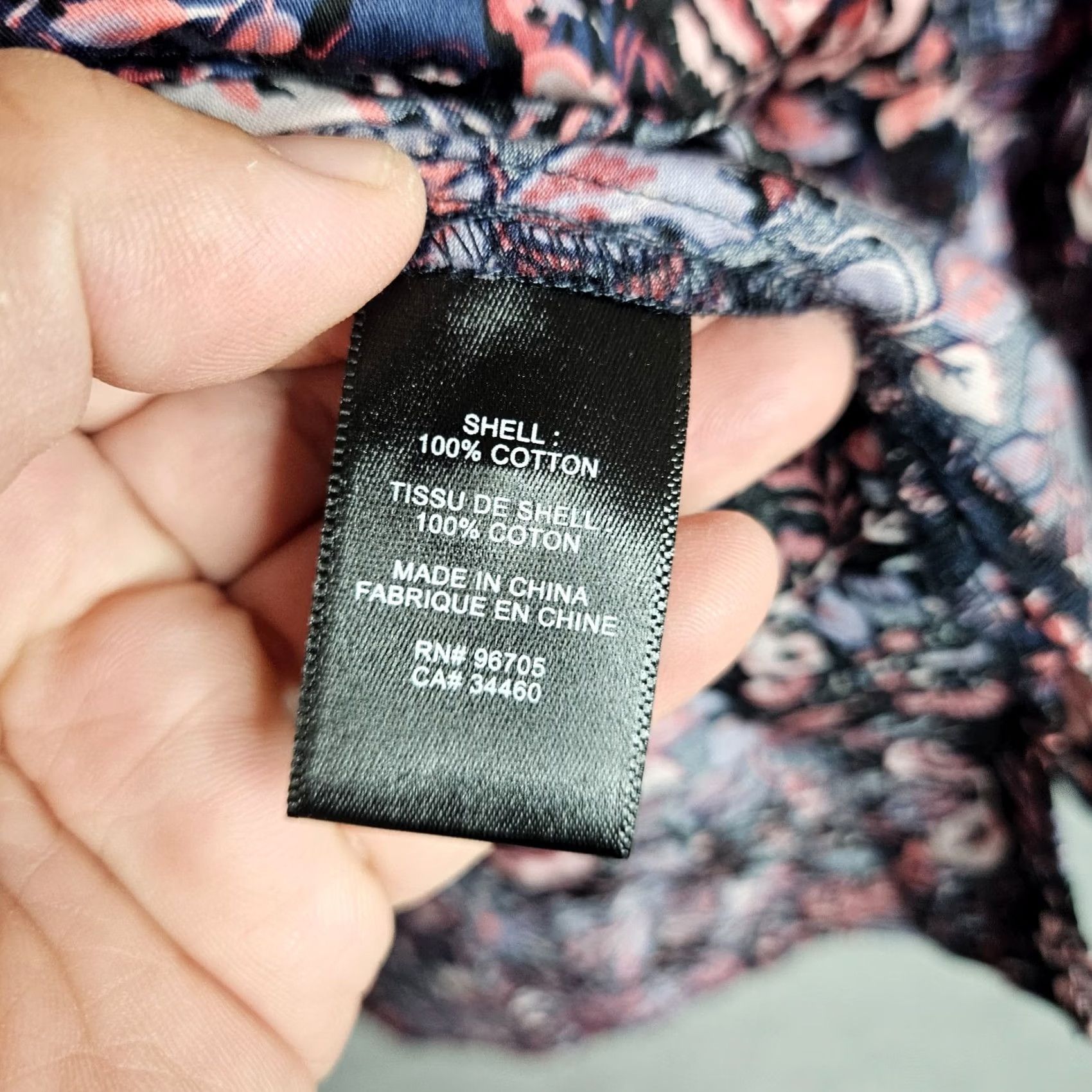 Rebecca Taylor Rebecca Taylor Women's Floral Printed Long Sleeve Cotton Shirt Sz L LA VIE Size L / US 10 / IT 46 - 3 Thumbnail