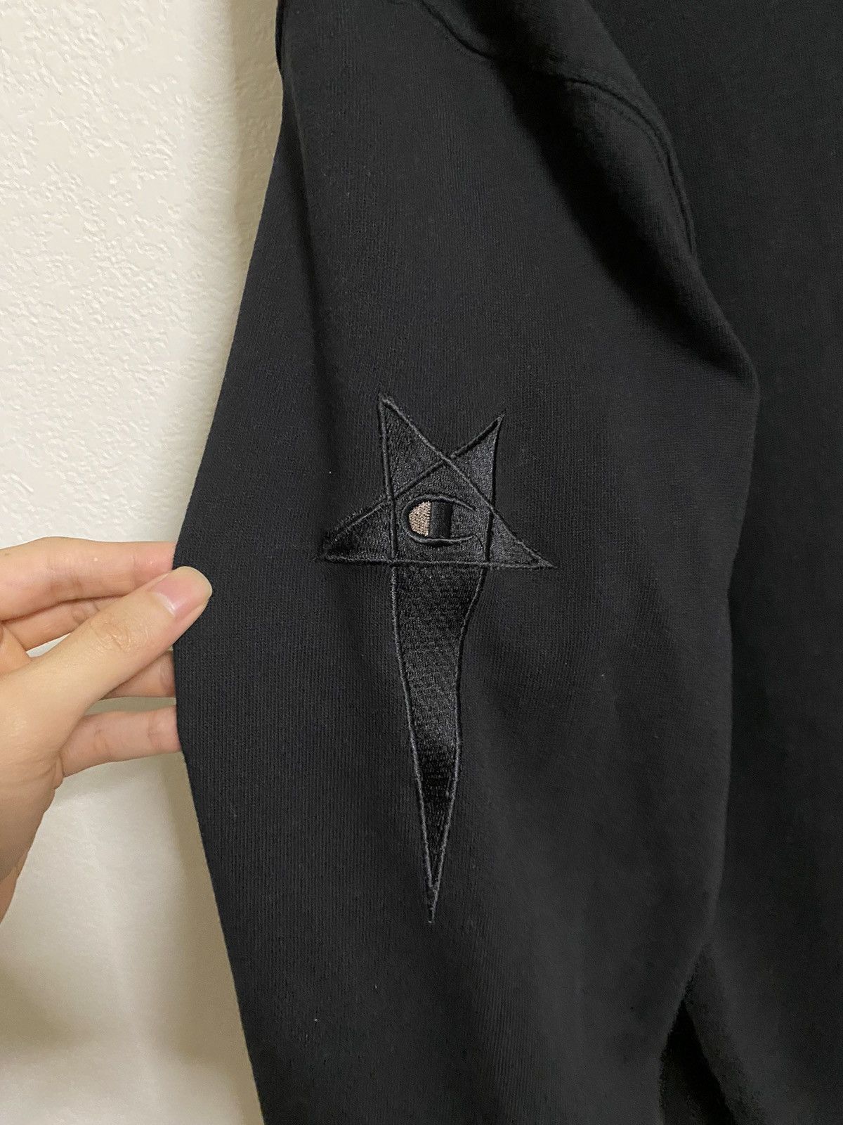 Champion Rick Owens Drkshdw x Champion Pentagram Pullover Hoodie Size US S / EU 44-46 / 1 - 6 Thumbnail