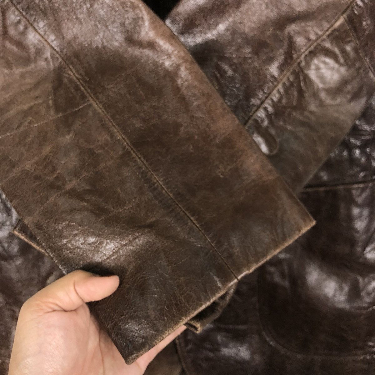 Genuine Leather Limere sheep leather jacket coat Size US S / EU 44-46 / 1 - 11 Thumbnail
