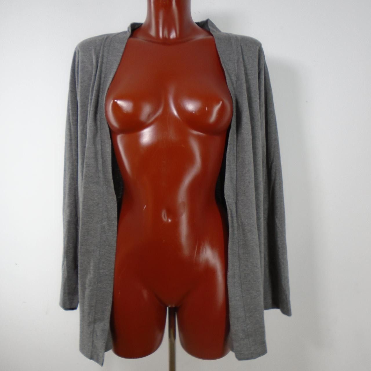 Vintage Women's Cardigan Italy Moda. Grey. L. New without tags Size L / US 10 / IT 46 - 7 Thumbnail