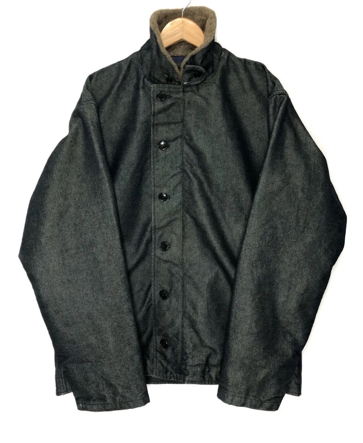 Buzz Rickson's RARE ‼️ Vintage Buzz Rickson's Denim N1 Deck Jacket Size US L / EU 52-54 / 3 - 3 Thumbnail
