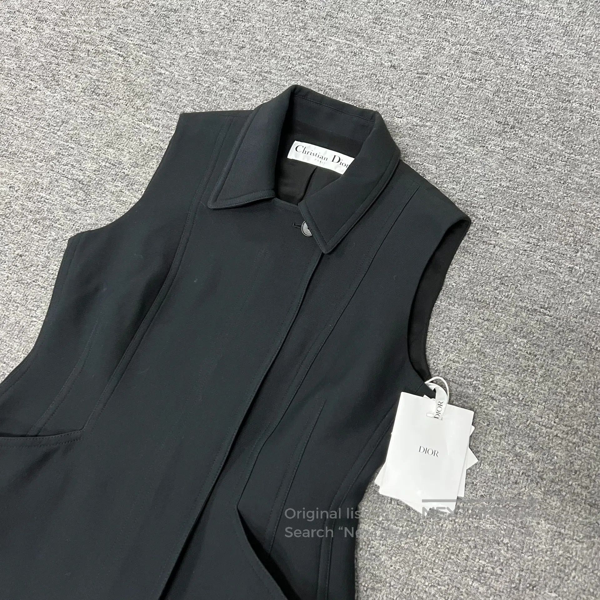 Dior Dior Long sleeveless suit dress| Size S / US 4 / IT 40 - 3 Thumbnail