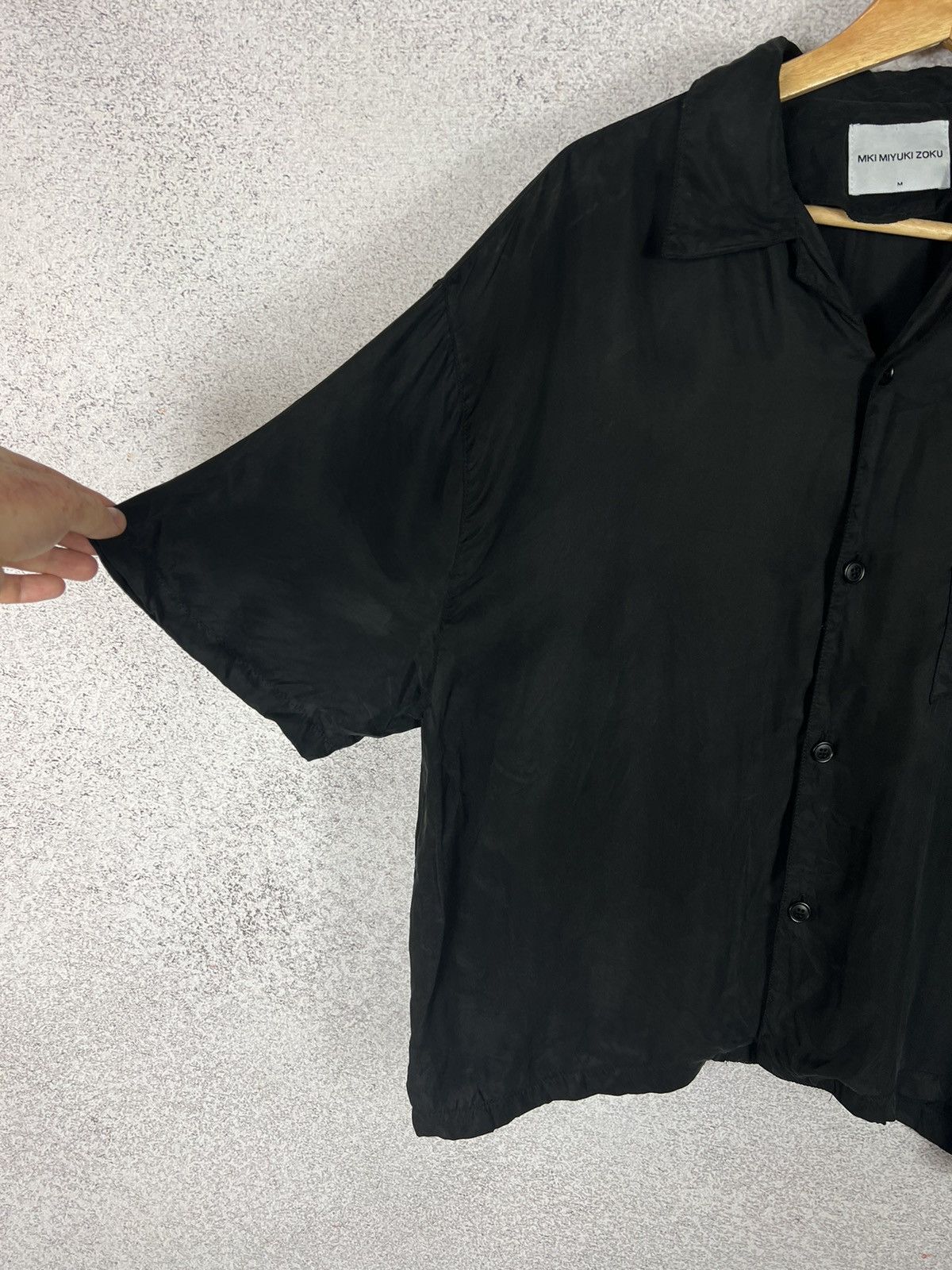 Japanese Brand × Mki Miyuki Zoku Avant-Garde MKI MIYUKI ZOKU Oversized Shirt Button Up Size US M / EU 48-50 / 2 - 3 Thumbnail