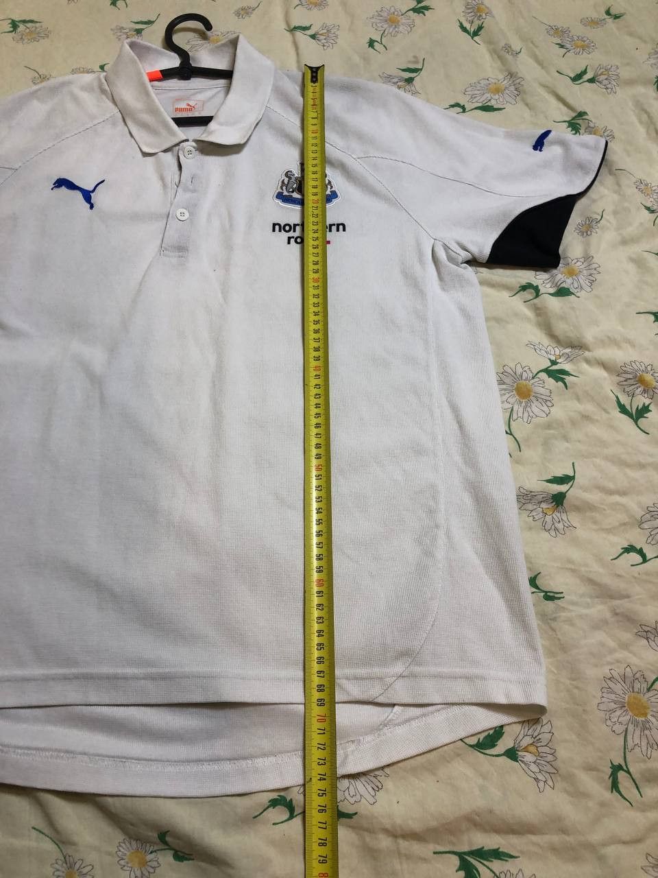 Puma Y2K T-shirt Puma white logo polo Vintage print Size US XL / EU 56 / 4 - 8 Thumbnail