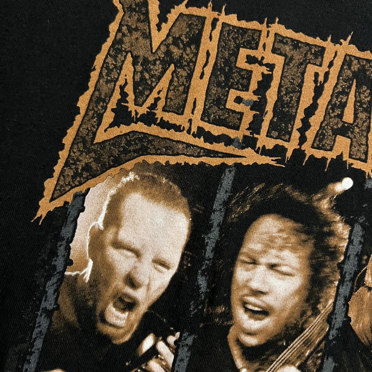 Metallica × Vintage Vintage Metallica Band T-Shirt Size US L / EU 52-54 / 3 - 4 Thumbnail