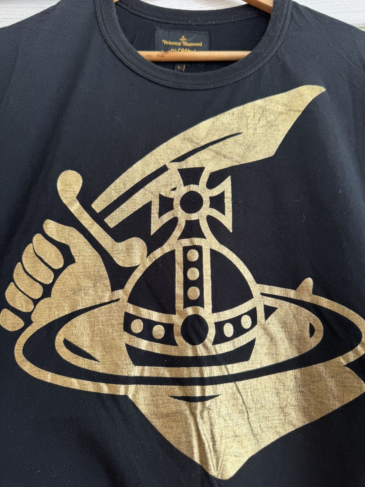 Vivienne Westwood Vivienne Westwood Anglomania Big Logo T-shirt Rare Tee Size US L / EU 52-54 / 3 - 5 Thumbnail