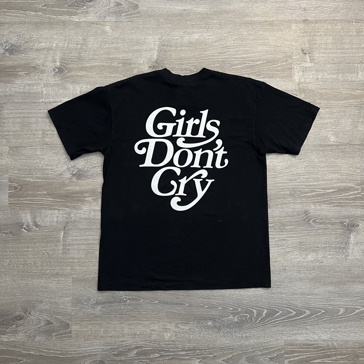 Girls Dont Cry Girls Don't Cry Black Logo Tee Wasted Youth Verdy | Grailed
