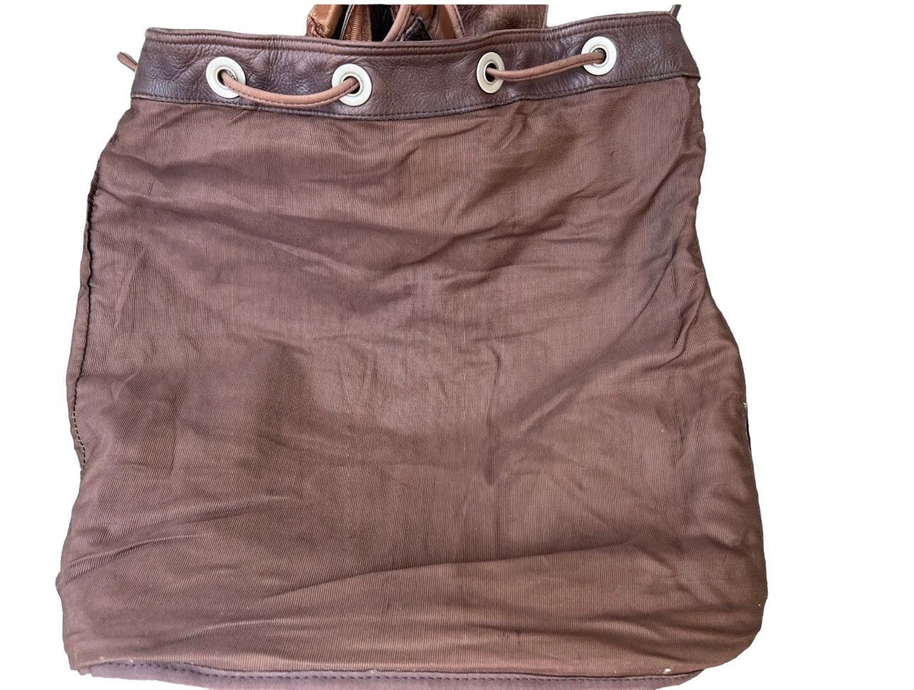 Leather Vintage Porter Tokyo Distressed Patina Leather Backpack Bag Size ONE SIZE - 25 Thumbnail