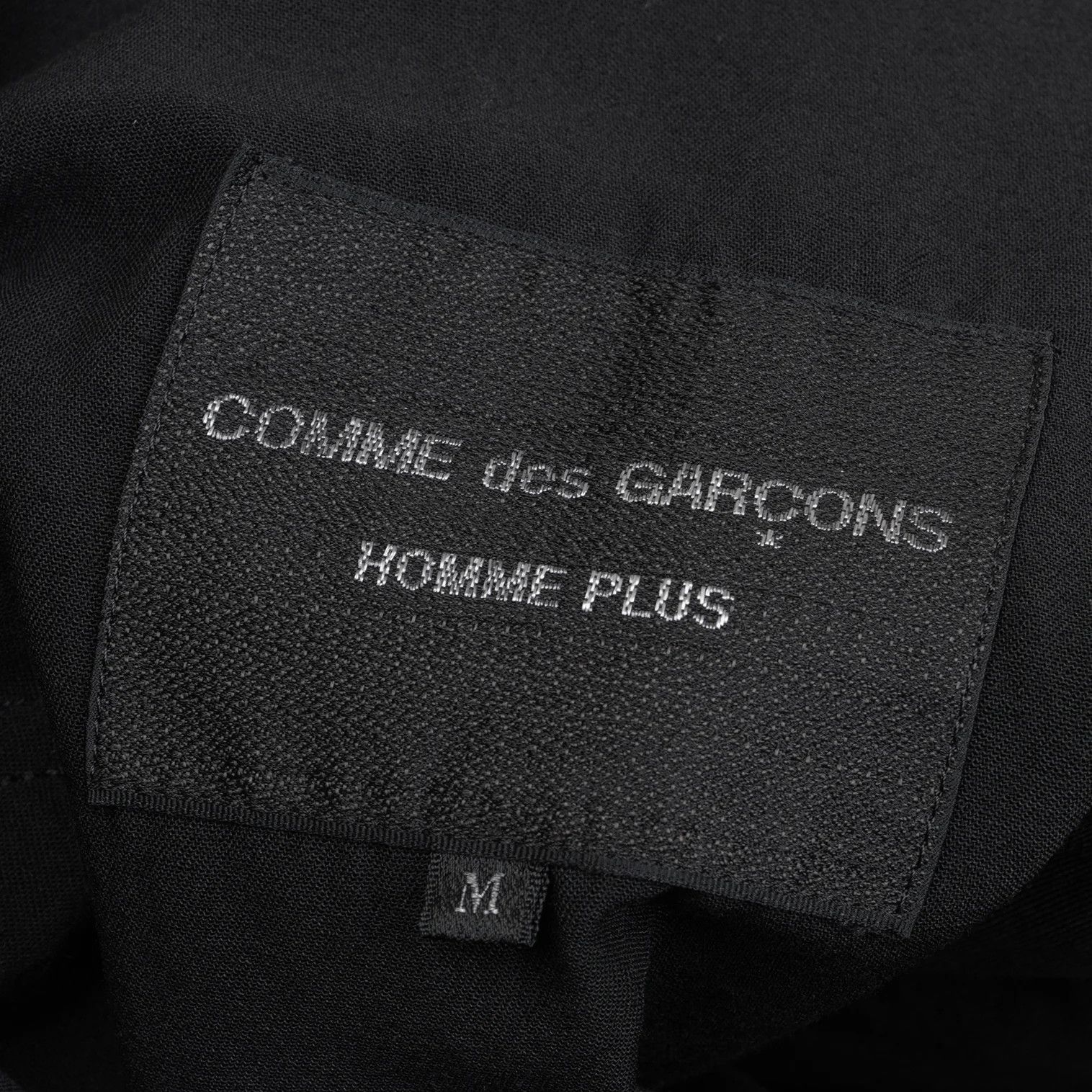 Comme des Garcons Homme Plus Color Block Sleeve Coat in Black and Gray, Size M Size US M / EU 48-50 / 2 - 17 Thumbnail