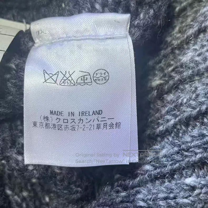 Thom Browne Thom Browne Grey Mixed Color Wool and Mohair Cardigan Size US L / EU 52-54 / 3 - 5 Thumbnail