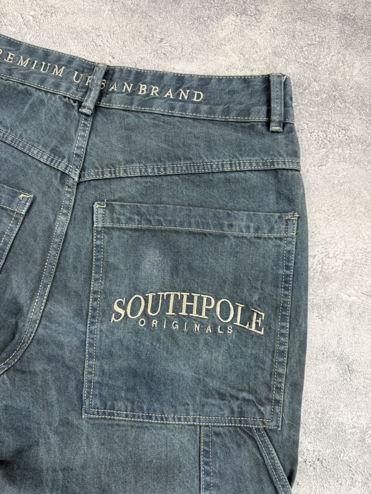Southpole Vintage Y2K SouthPole Baggy Jeans Denim Pants Faded Skater Size US 32 / EU 48 - 13 Thumbnail