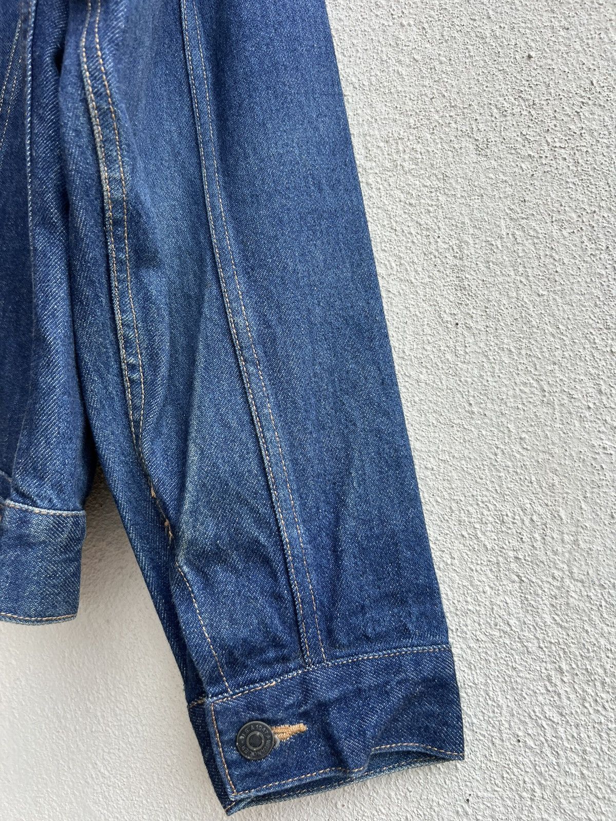 Vintage VTG 90s Wrangler Blue Bell X Godzilla G-Force Denim Jacket Size US L / EU 52-54 / 3 - 17 Thumbnail