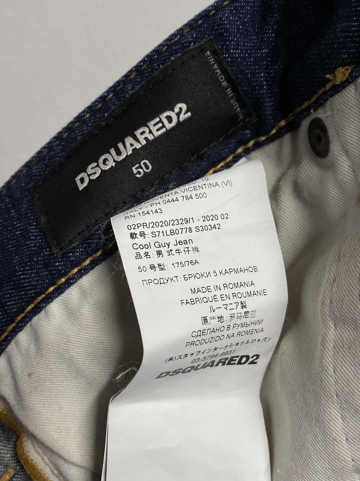 Dsquared2 Dsquared Paint Splatter Jeans Size US 36 / EU 52 - 8 Thumbnail