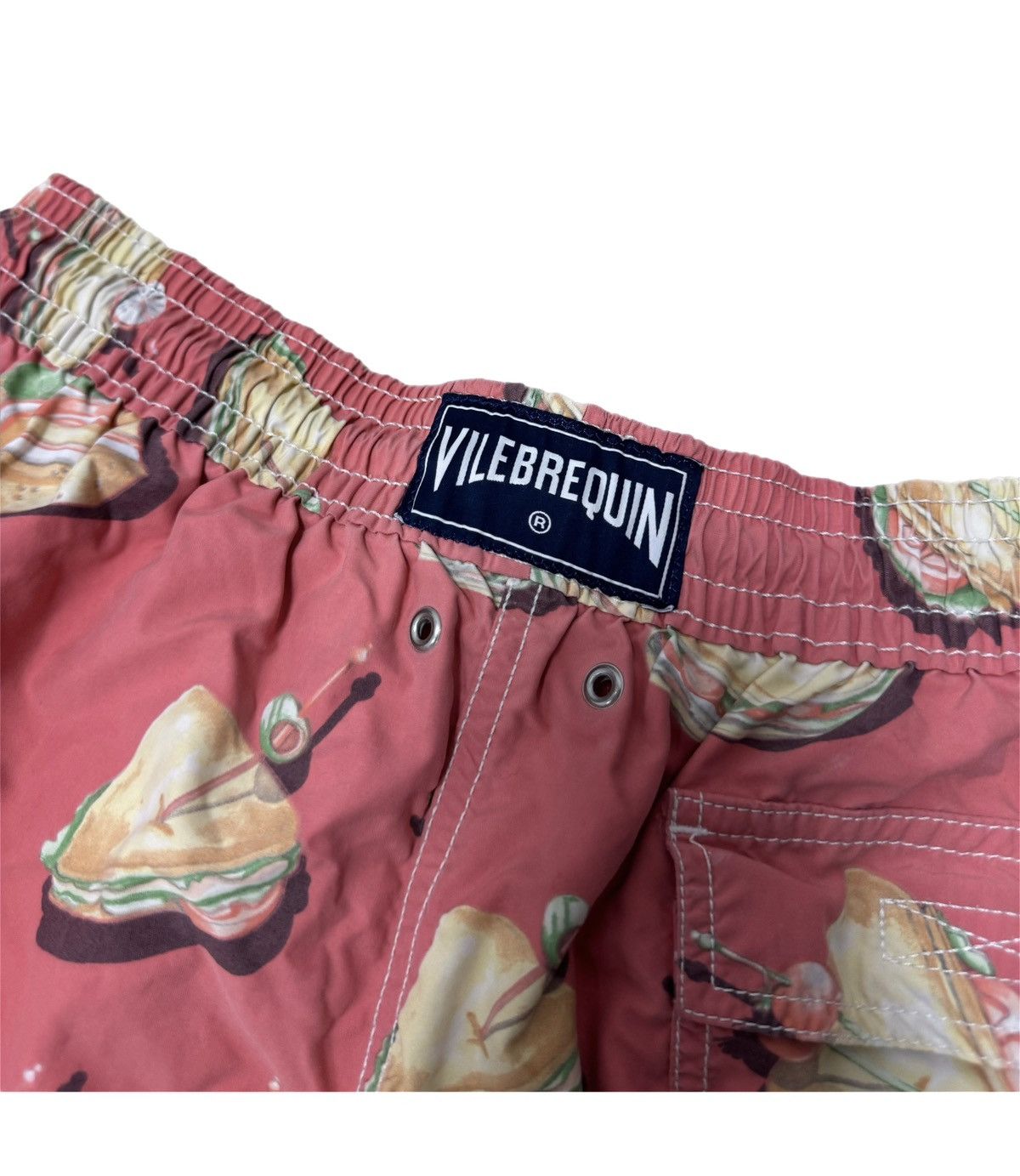 Swims × Vilebrequin Vilebrequin Swim Trunks Sandwich Burger Coloring L size men Size US 34 / EU 50 - 4 Thumbnail