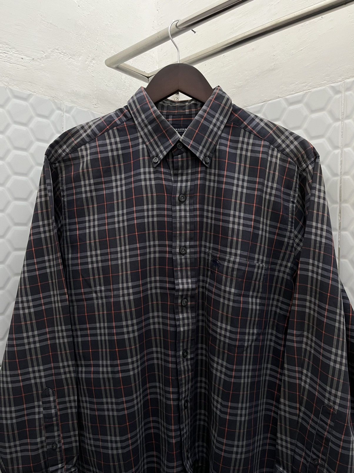 Burberry Vintage Burberry Nova Check Shirt Size US M / EU 48-50 / 2 - 2 Thumbnail
