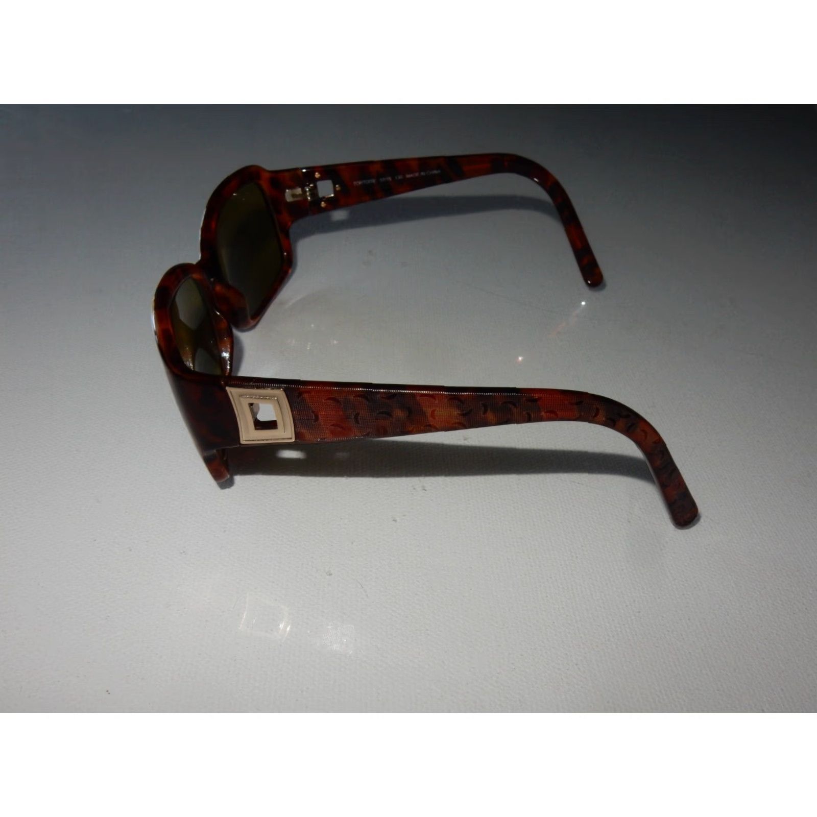 Vintage Kirkland Signature Tortoise Sunglasses Frames Only Women 57mm 15mm 130mm Size ONE SIZE - 3 Thumbnail