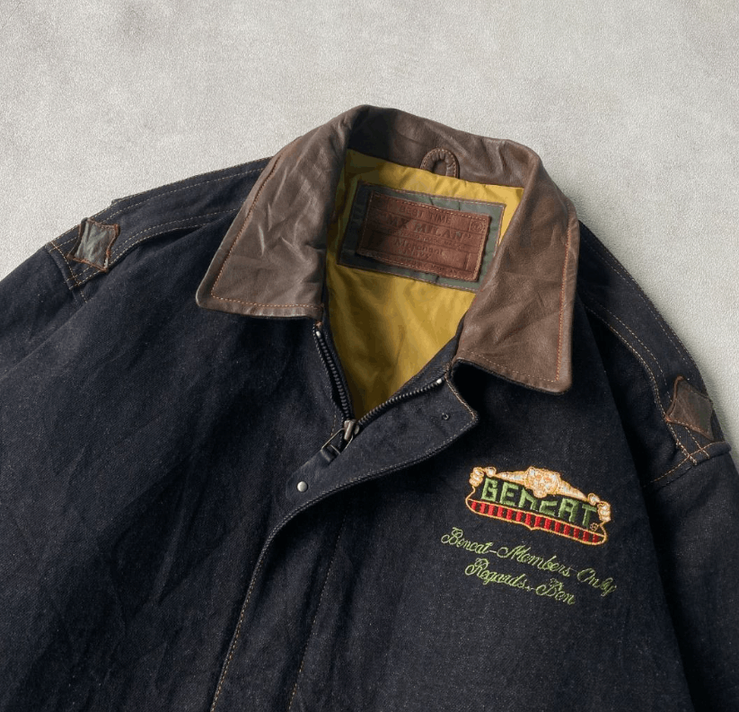 If Six Was Nine × KMRii × Le Grande Bleu (L.G.B.) Mx Milan Work Jacket Vintage Boxy Fit Size US XL / EU 56 / 4 - 3 Thumbnail
