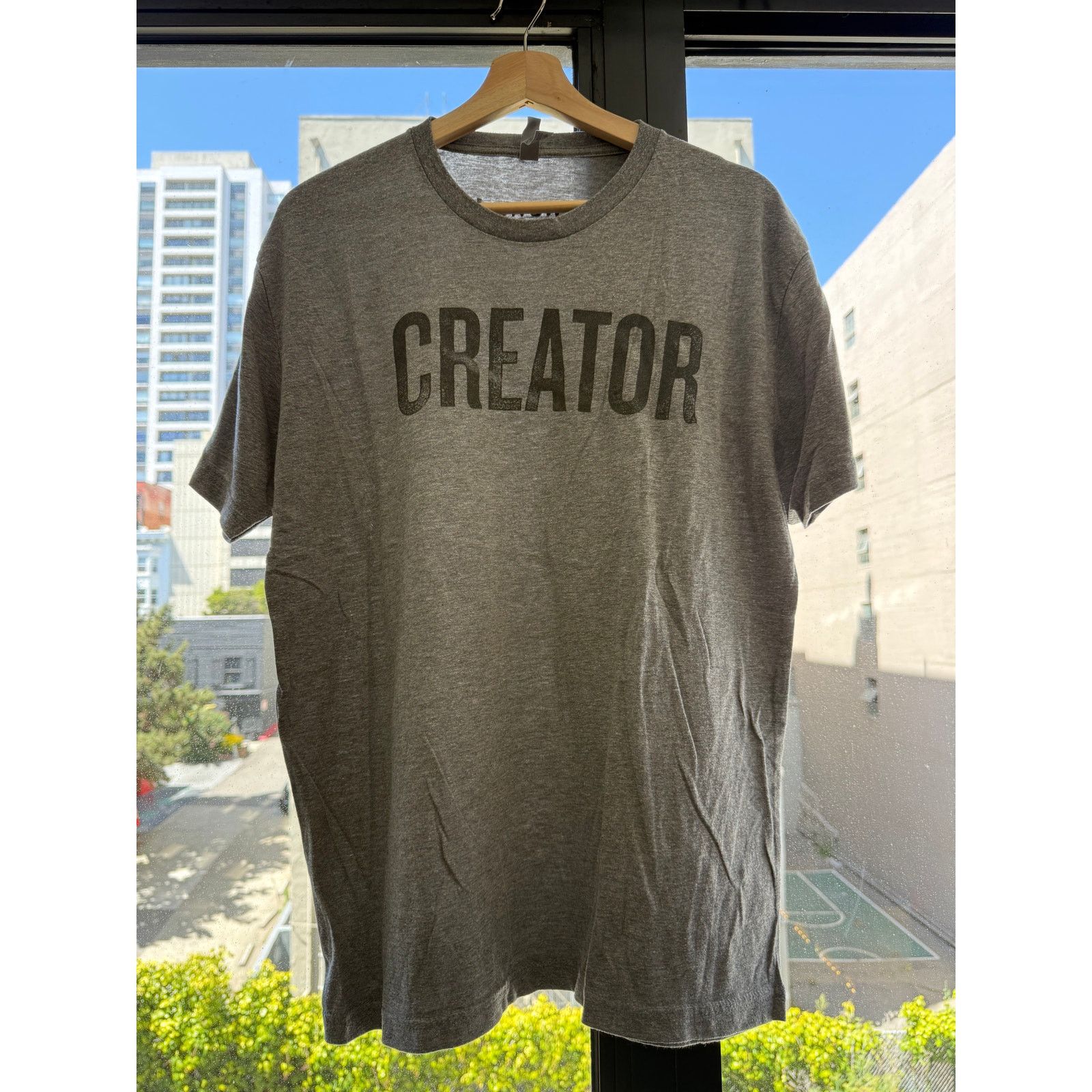 Next Level Apparel WeWork "Creator" Gray T-Shirt Size US L / EU 52-54 / 3 - 1 Thumbnail