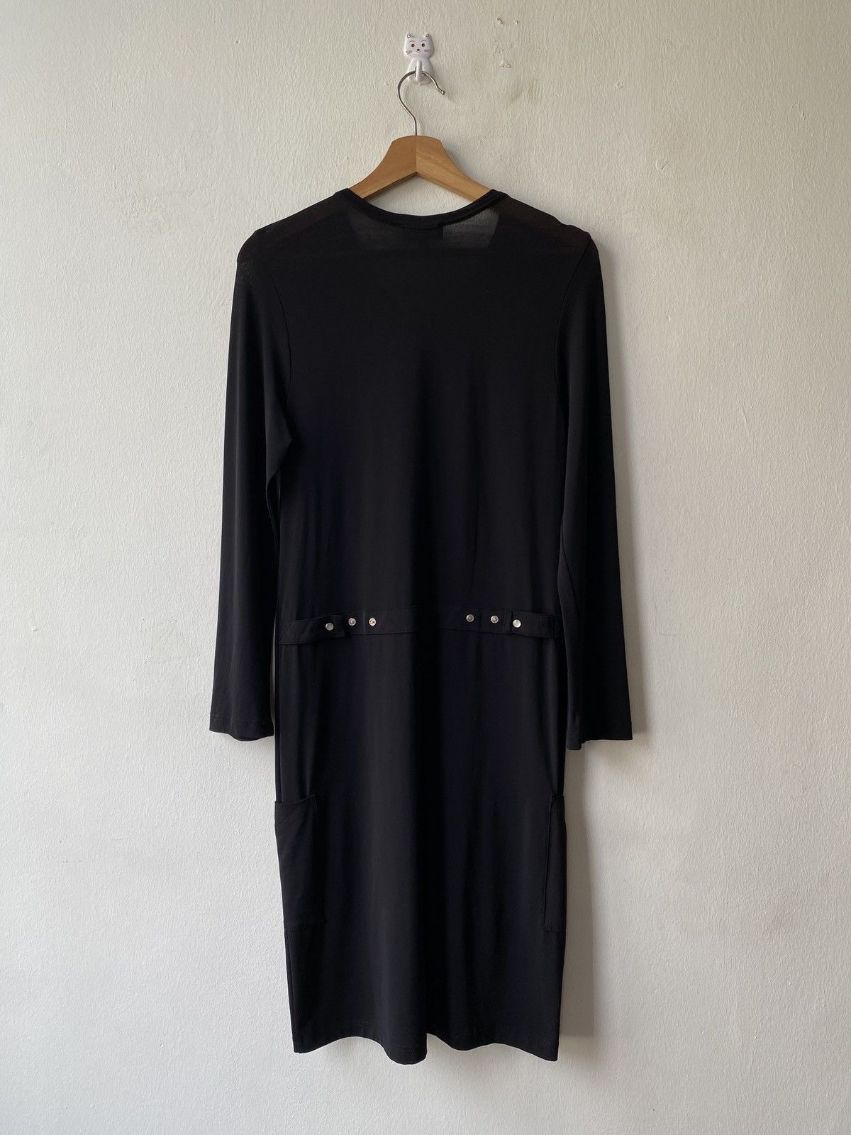 Japanese Brand × agnes b. Agnes B Strechable Long Cardigan Design Size S / US 4 / IT 40 - 4 Thumbnail