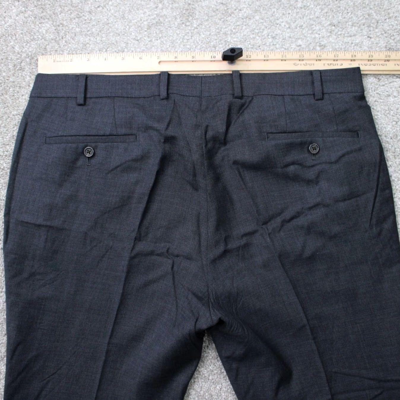 Ralph Lauren LAUREN Ralph Lauren Dress Pants Mens 36x29 Gray Wool Stretch Dress Pants Mens Regular Gray 36 Inseam 29 Straight Front Flat Front Size US 36 / EU 52 - 7 Thumbnail