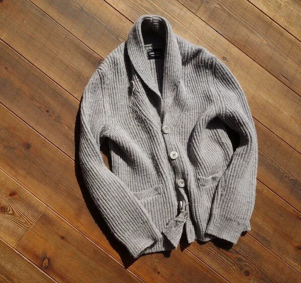 Number (N)ine Number (N)ine 09AW Wool Cardigan Coat Sweater 2503-Nextarro Size US L / EU 52-54 / 3 - 7 Thumbnail