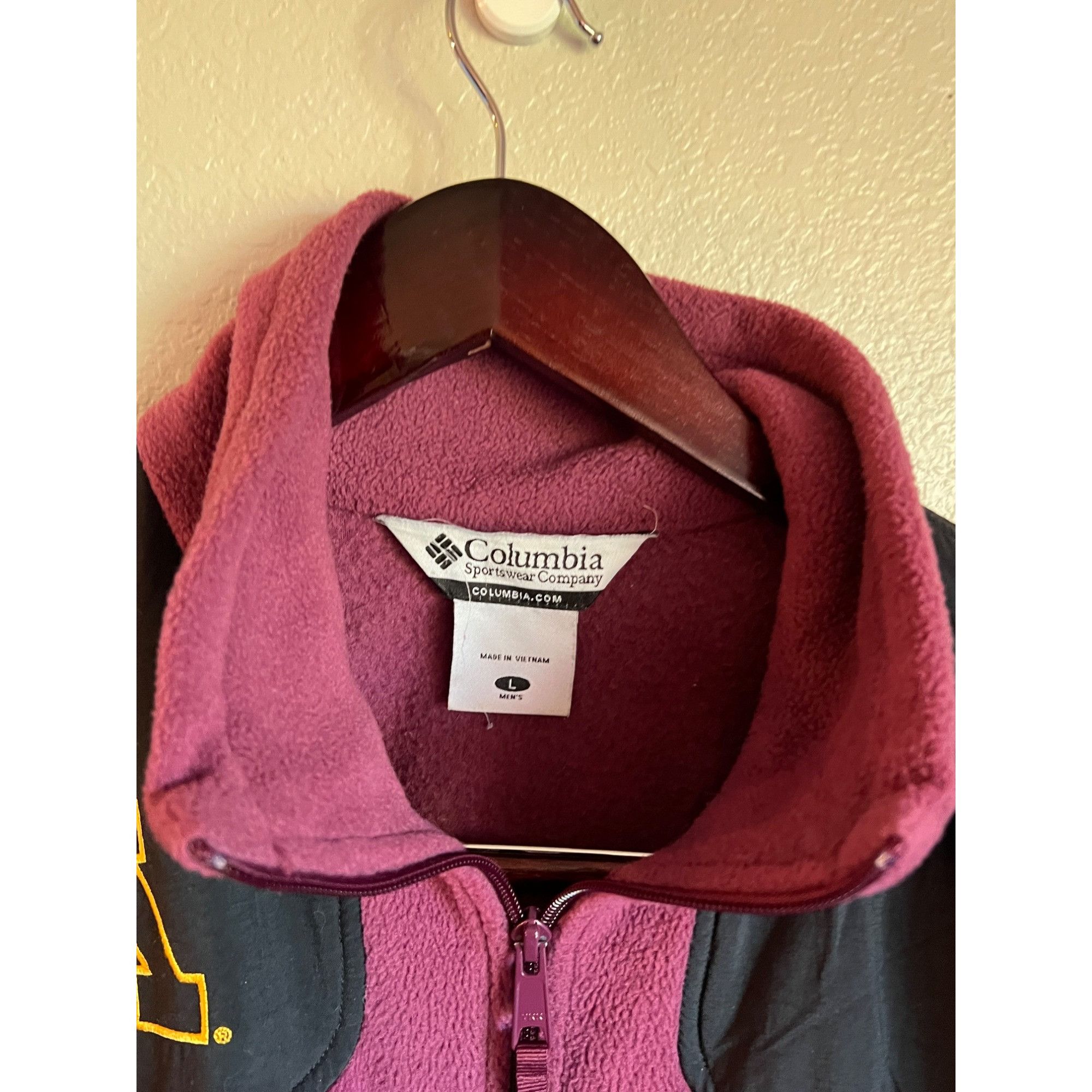 Columbia Columbia Minnesota Golden Gopher so Fleece Jacket - Size L Size US L / EU 52-54 / 3 - 2 Thumbnail