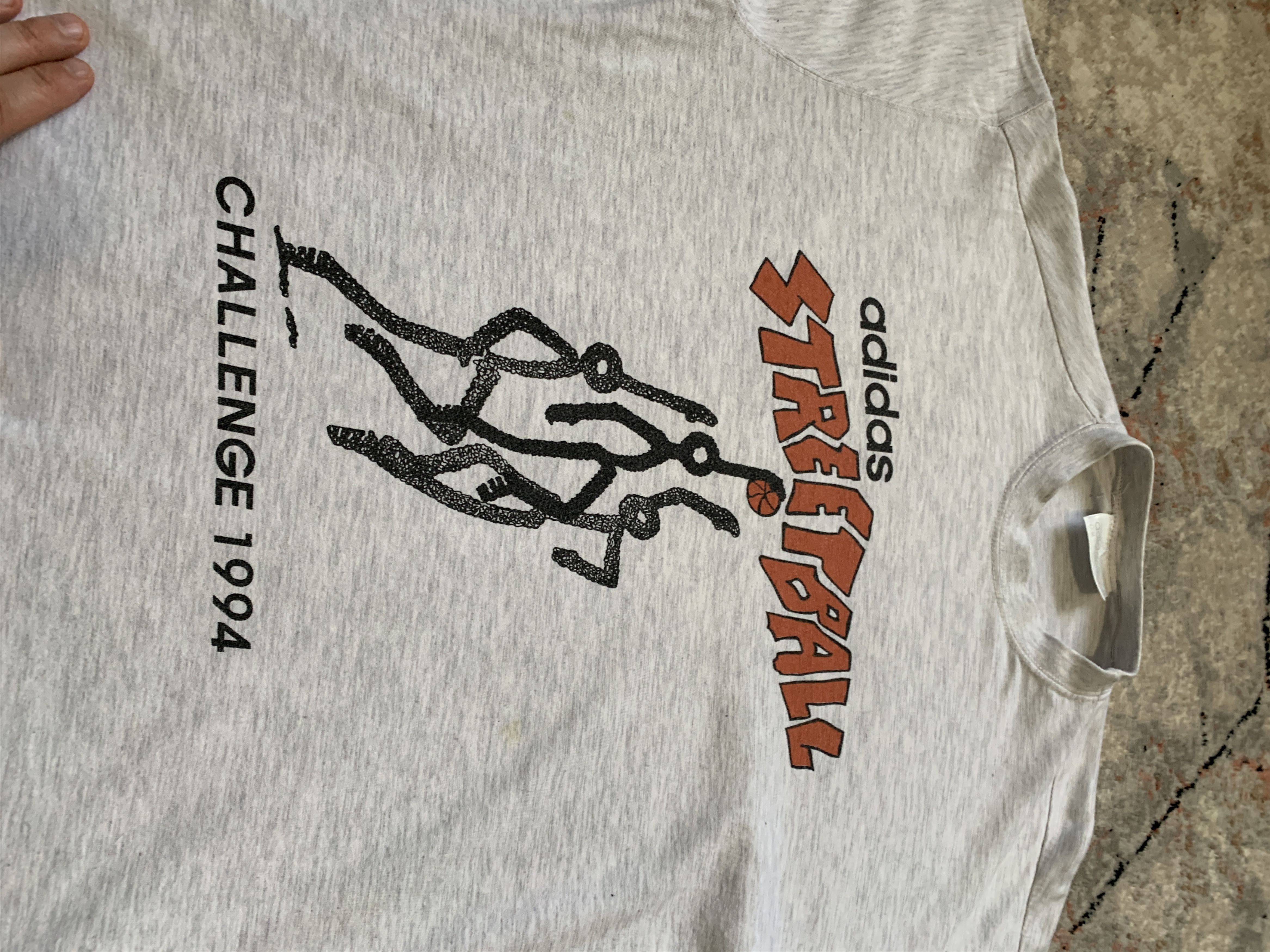 Adidas Vintage Adidas Streetball Challenge 1994 Tee Size US M / EU 48-50 / 2 - 3 Thumbnail