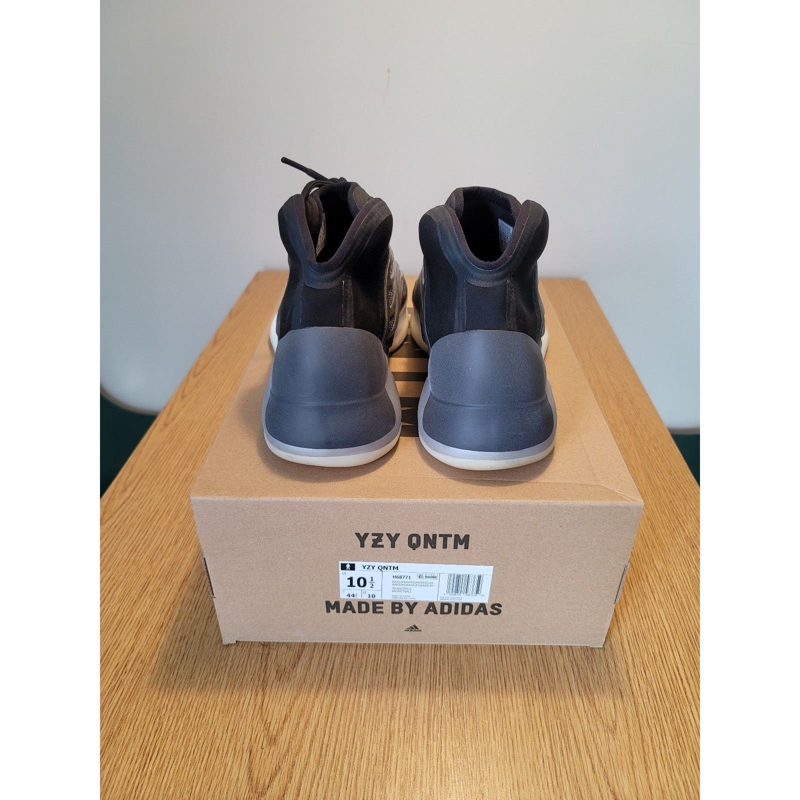 Adidas Adidas Yeezy Qntm Quantum barium custom sz 10.5 Size US 10.5 / EU 43-44 - 4 Thumbnail