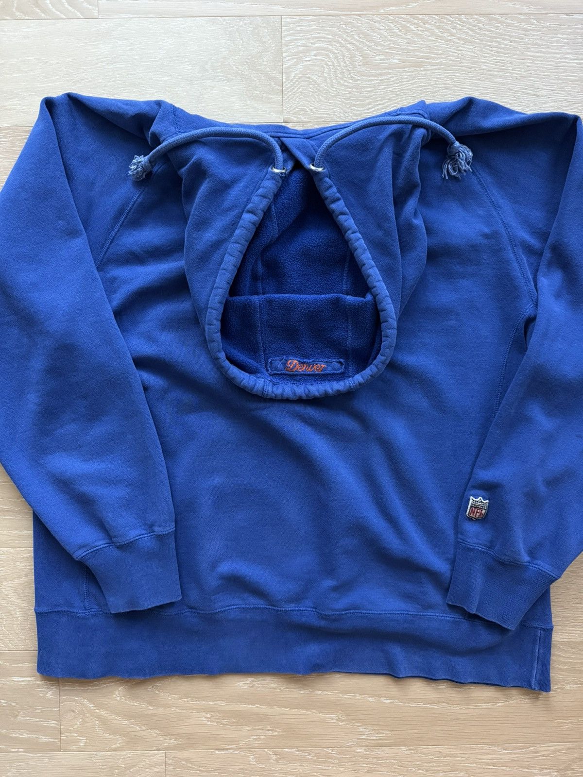 NFL Vintage Denver Broncos Hoodie Size US XL / EU 56 / 4 - 8 Thumbnail