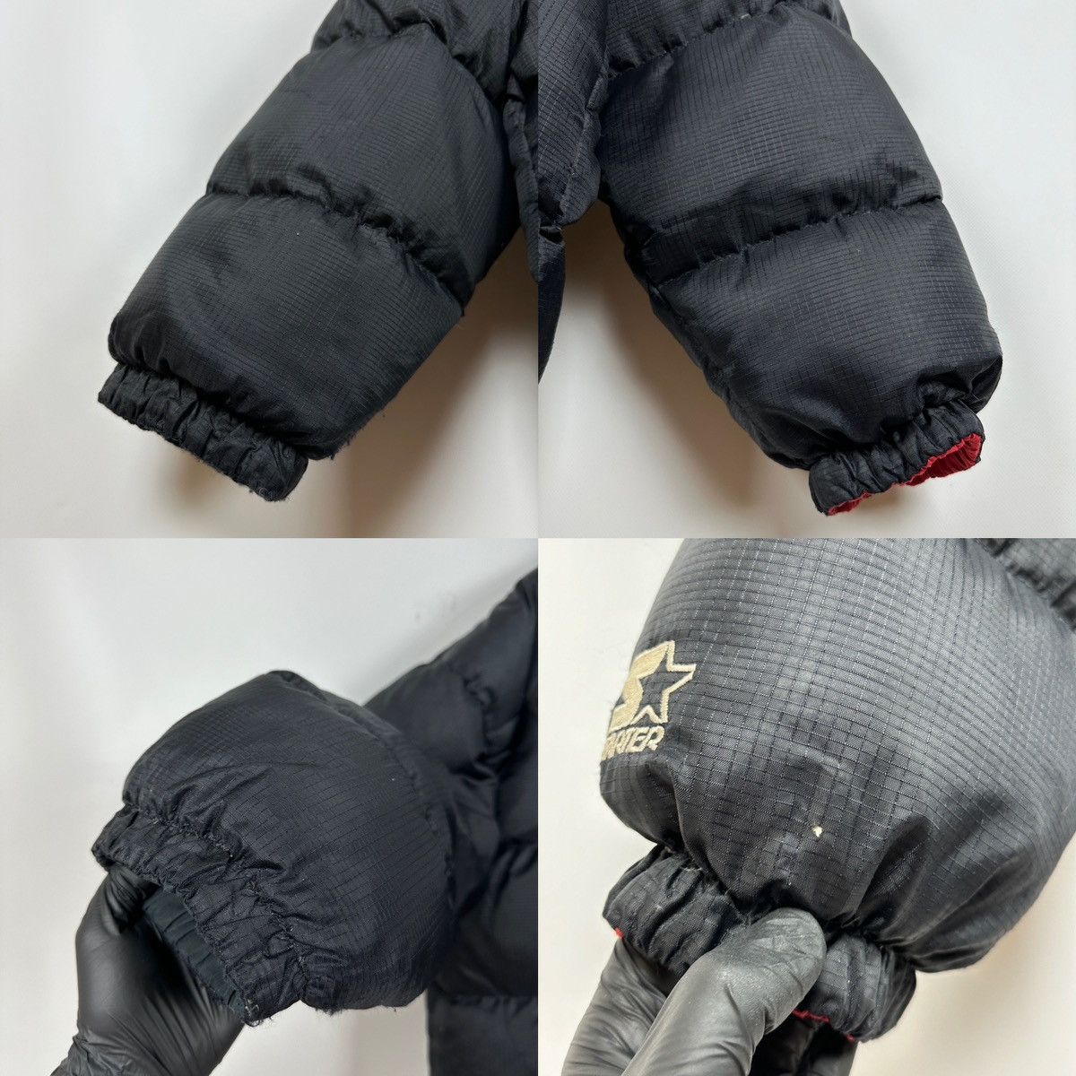 NBA Vintage Chicago Bulls Starter NBA Reversible Puffer Jacket Size US L / EU 52-54 / 3 - 22 Thumbnail