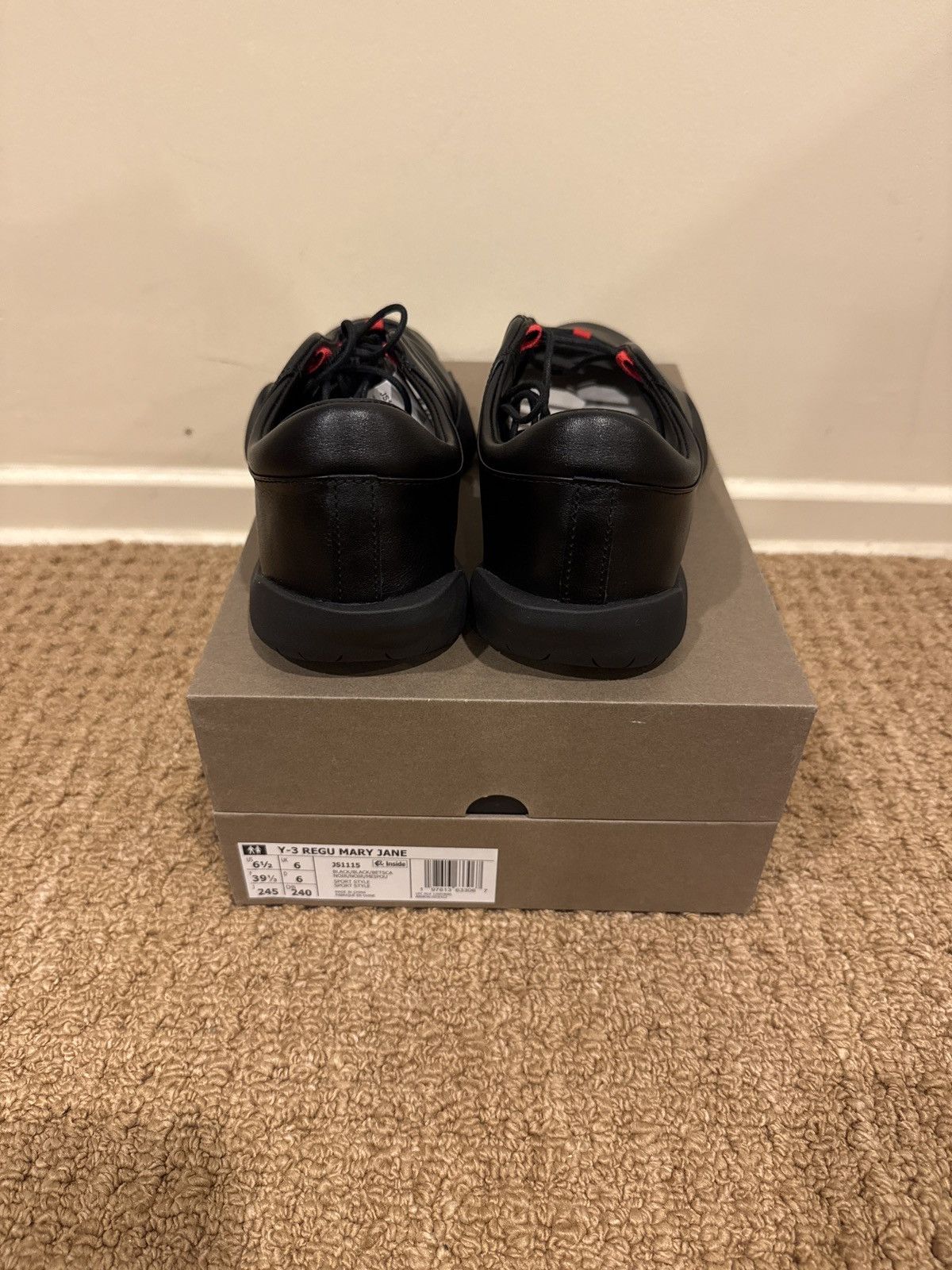 Y-3 Y-3 Regu Mary Jane Size US 7.5 / IT 37.5 - 3 Thumbnail