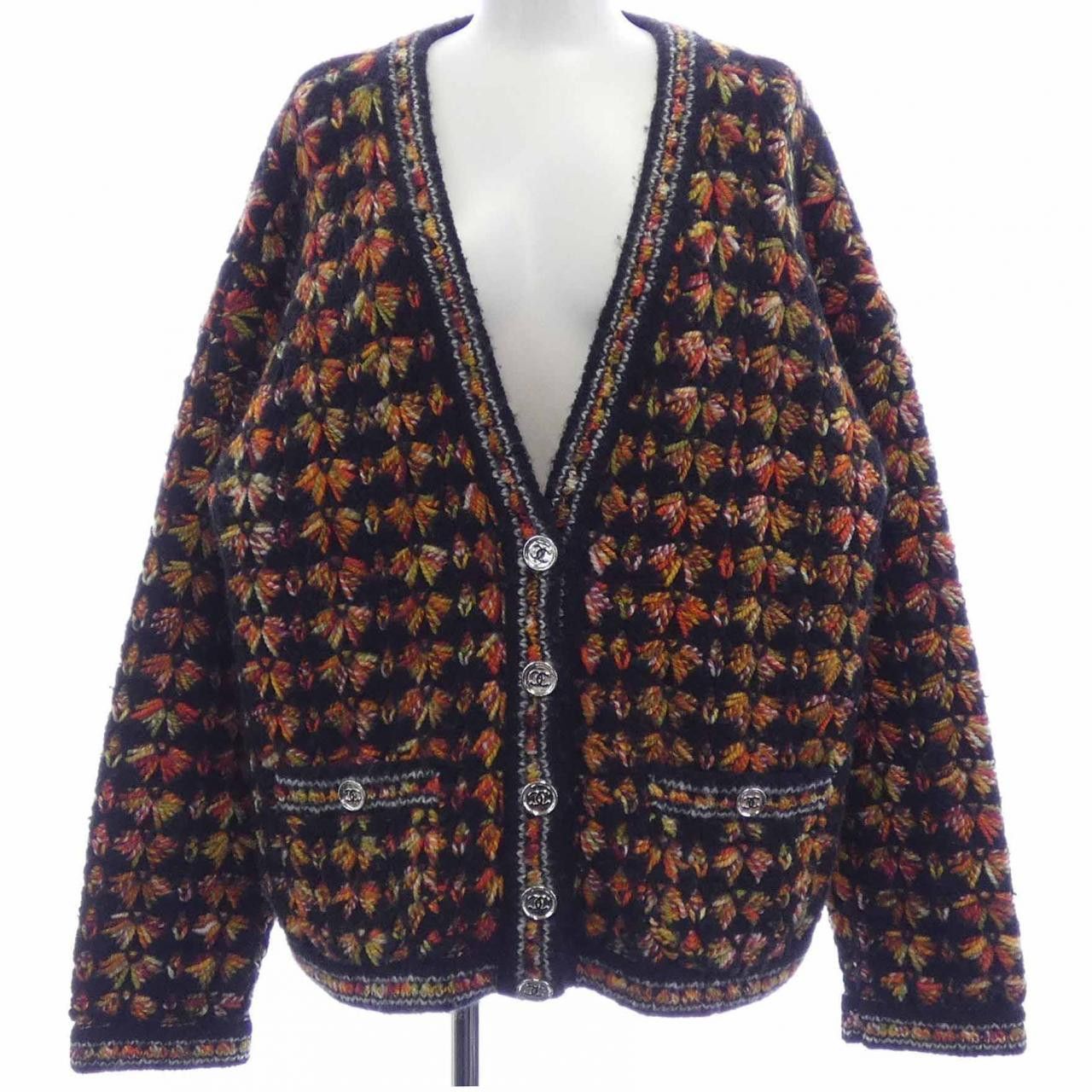 Chanel Chanel Chanel Cardigan Textile Tops P75411K10792 DUTY FREE for USA Size ONE SIZE - 1 Thumbnail