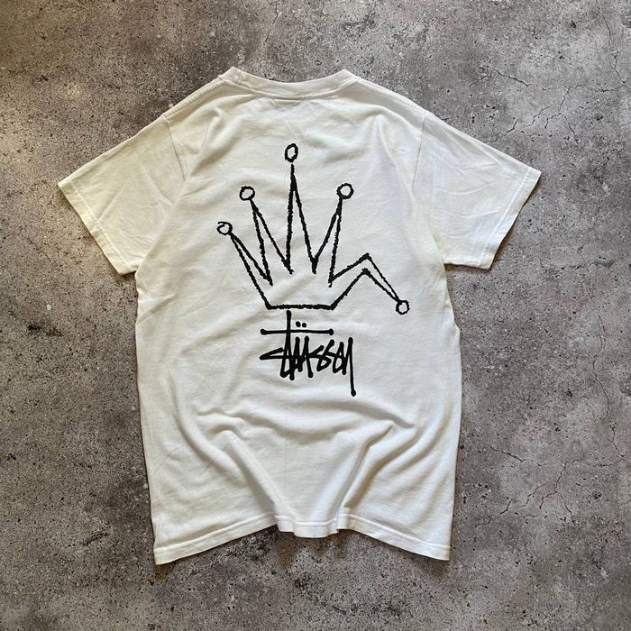 Vintage Stussy Crown Logo T-shirt | Grailed