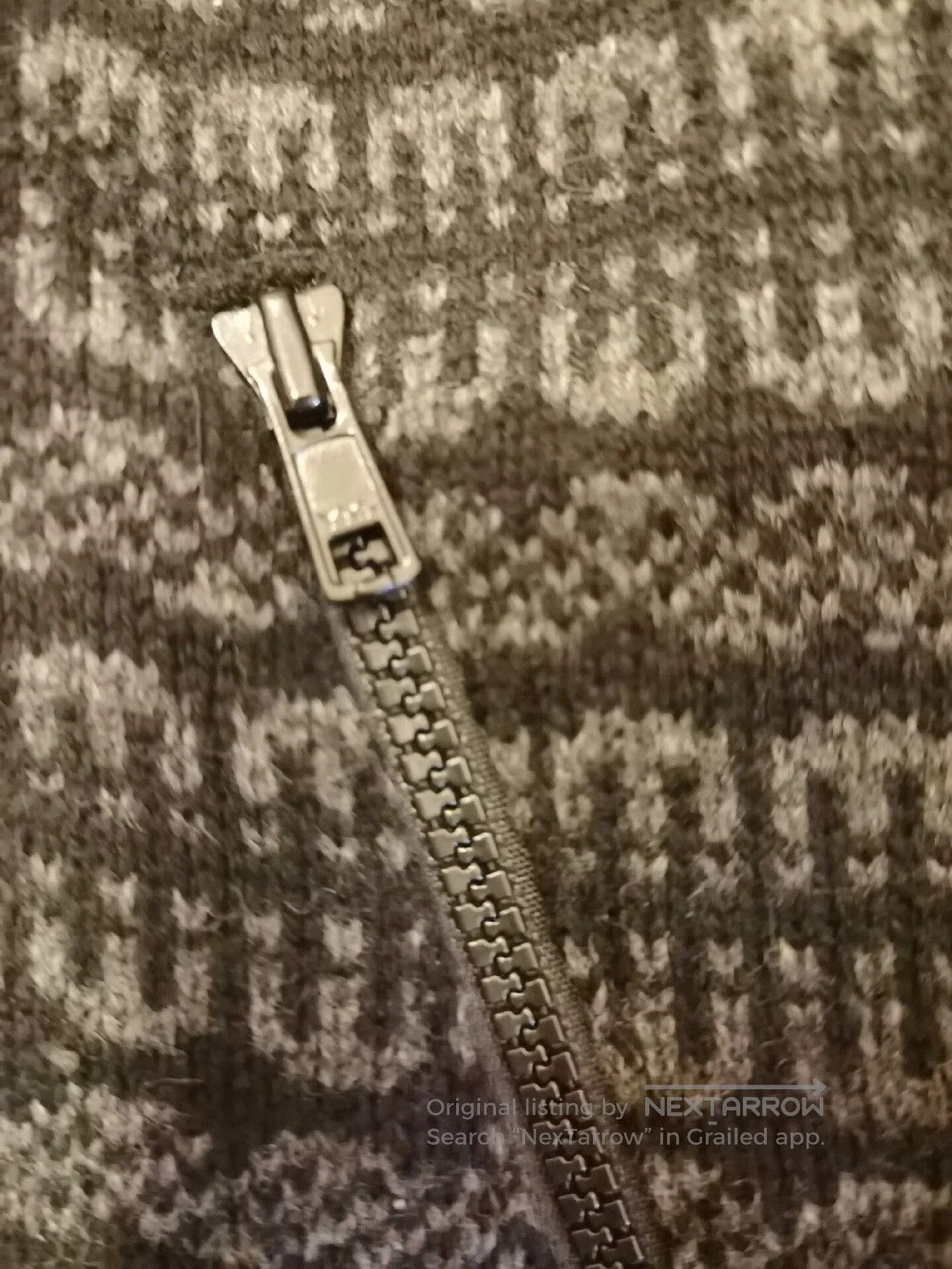 Undercover undercover wool knit hoodie with razor pattern. Size US M / EU 48-50 / 2 - 3 Thumbnail