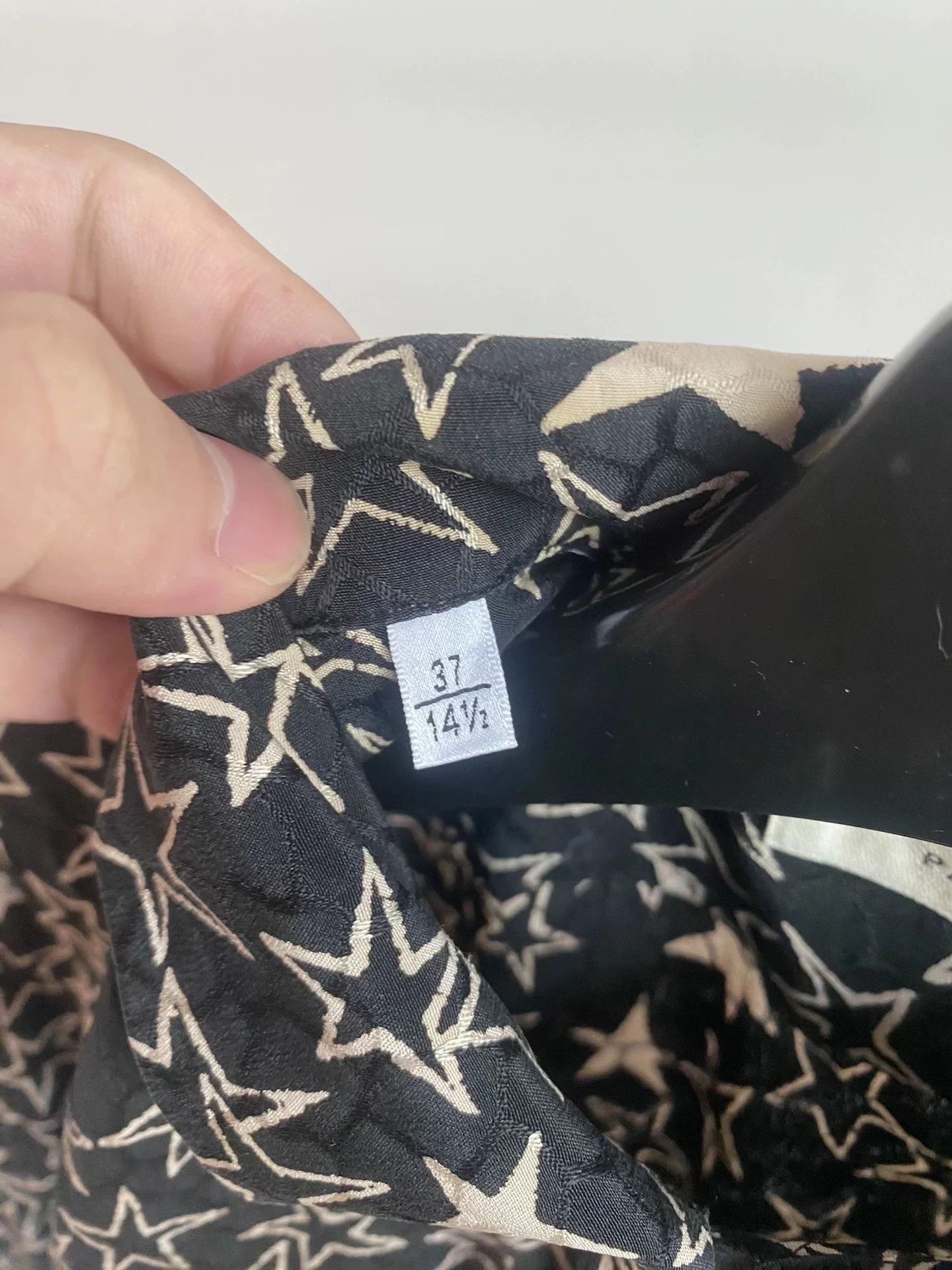 Saint Laurent Paris Saint Laurent Star Shirt Made of Mulberry Silk Size US M / EU 48-50 / 2 - 4 Thumbnail
