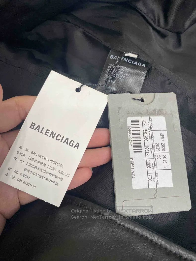 Balenciaga Balenciaga Leather Jacket Size XS / US 0-2 / IT 36-38 - 7 Thumbnail