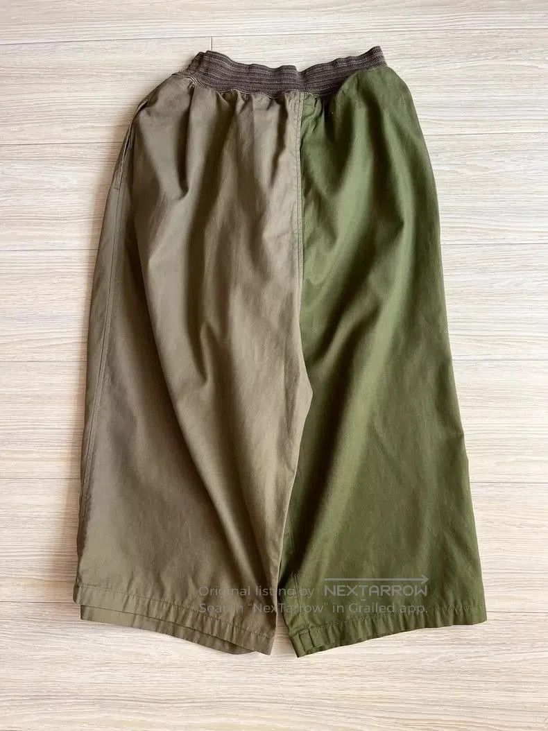 Kapital Kapital Nissan patchwork casual loose eight inch wide leg . Size US 32 / EU 48 - 3 Thumbnail